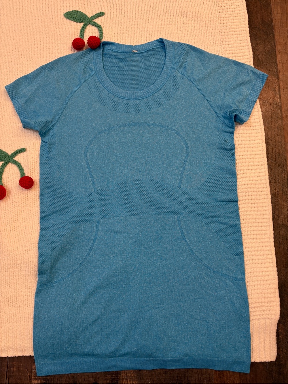 Lululemon Blue Short Sleeve Swiftly Top 🫧